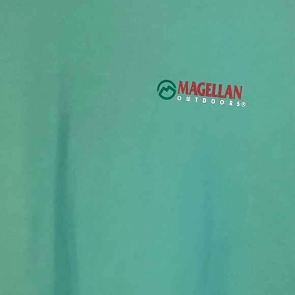 Magellan Outdoors Men's Mint Green Super Soft Tee - Picture 1 of 10